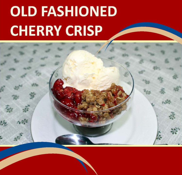 Cherry crisp